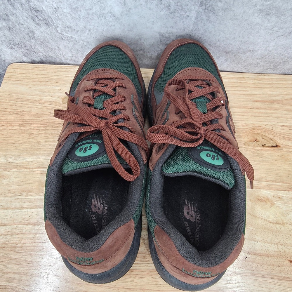 New Balance 580 Sneakers Mens 11 D Beef And Broccoli Brown Casual Shoes MT580RTB - Picture 8 of 13